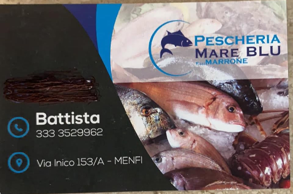 Pescheria Mare blù